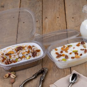 2x1 Hinged Lid Containers